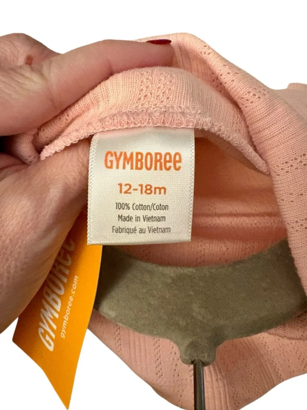 Gymboree Baby and Toddler Long Sleeve Turtleneck Shirt pink 12-18 mo. NEW